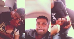 Friend Also Touching – His Hot Sexy Figured Girl – Kissing With BF in Car Bfs