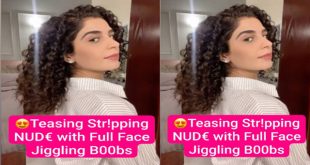 Beautiful NRI Girl Latest Most Exclusive Viral Video – Teasing Stripping Nude with Full Face Jiggling Boobs