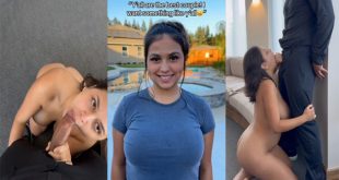 Famous Instagram Couple – Remake of Blowjob Scene from a Slasher