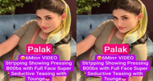 Palak Beautiful Insta Influencer – Latest Most Exclusive Premium Live