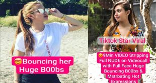Famous Tiktok Star Most Exclusive Snapchat Premium Videocall Huge Boobs with Full Face