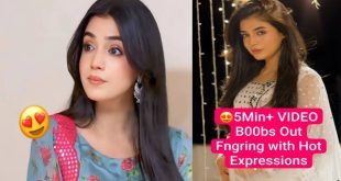 Beautiful Famous Actress & Model gets – Crazy in her Debut Boobs Out Fngring with Hot Expressions Full 5Min