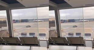 Airport Washroom Convinced Hot Young Girl Banged by Rizz Guy